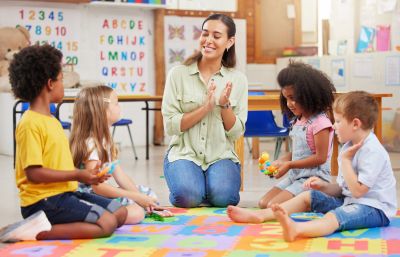 Children Playing in a Custom Playroom